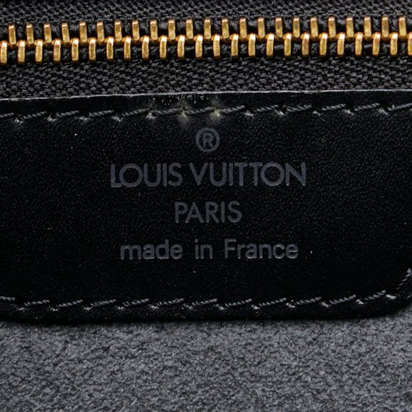 Louis Vuitton Epi Saint Jacques Shoulder Bag Handbag M52262 Noir Black Leathe...